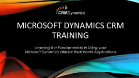 Microsoft Dynamics CRM 2016 Back to Basics – The Fundamentals of CRM (34:29)